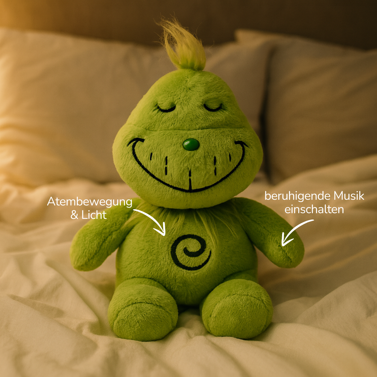 Kuschelbuddy-Grinch