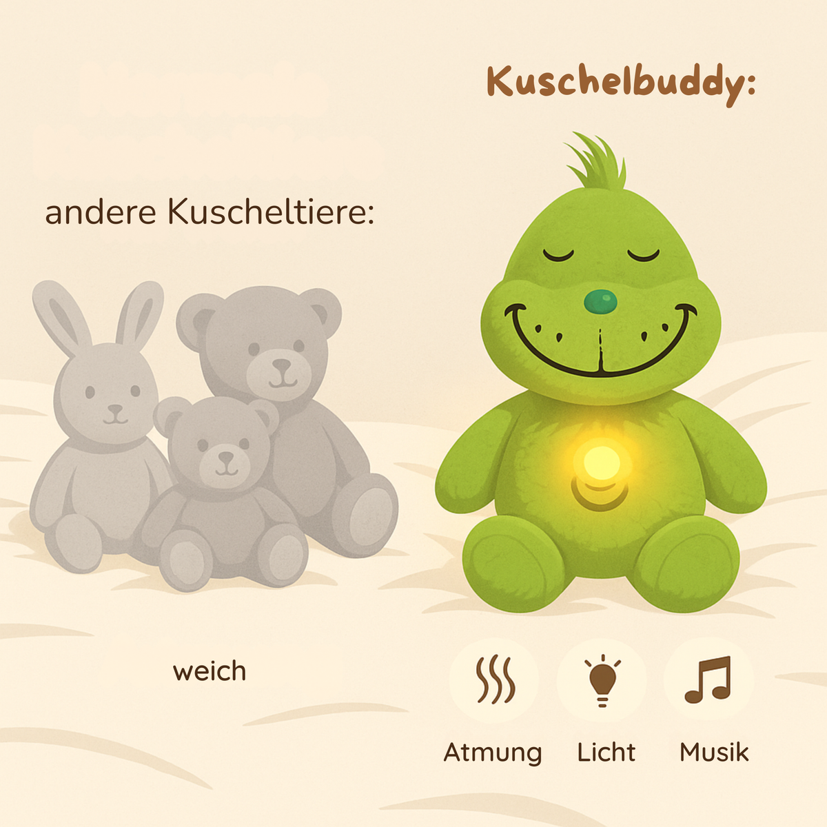 Kuschelbuddy-Grinch